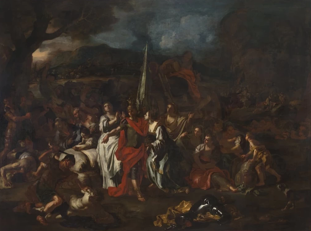 Davide sconfigge gli Amalechiti - Galleria Sabauda, Torio